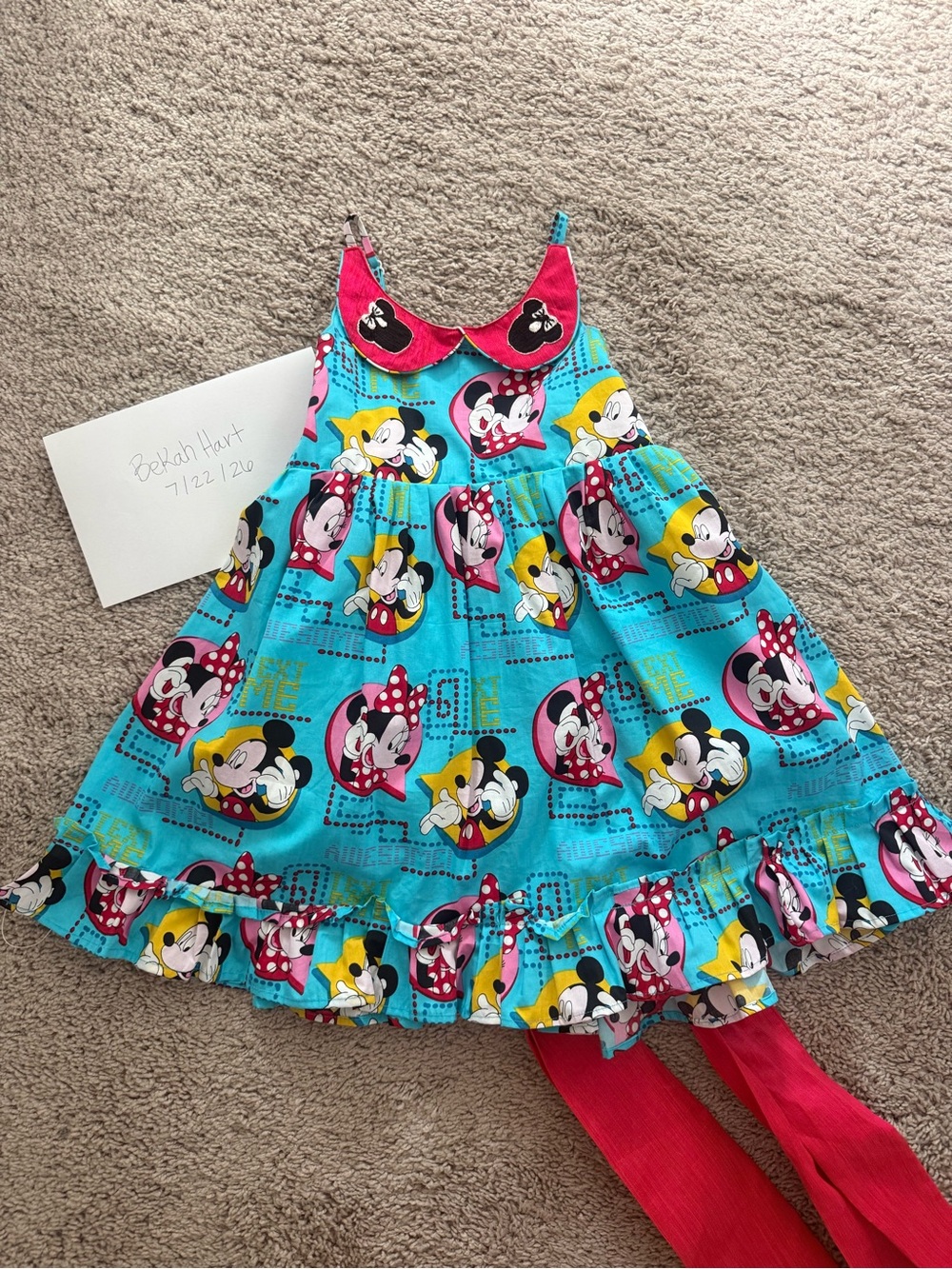 Oh Shana Mickey/Minnie Dress